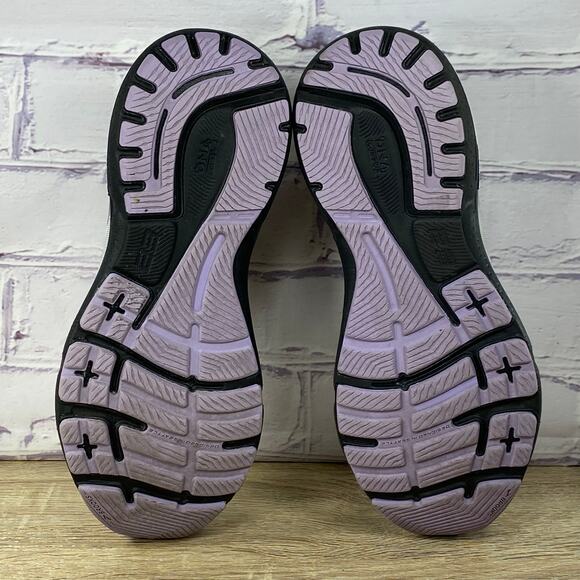 Brooks Adrenaline GTS 23 Grey Black Purple Running Shoes Women’s 11 Wide Sneaker - Picture 8 of 9